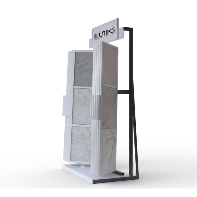 Door frame tile rack